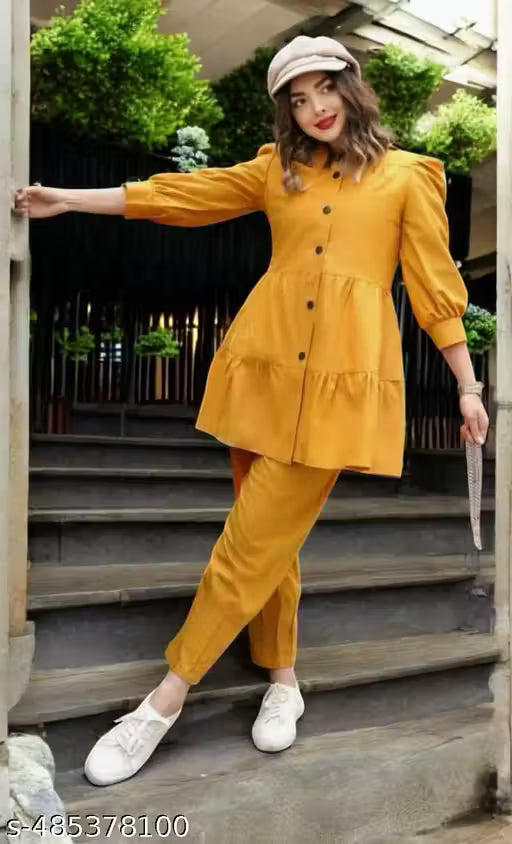 FeelUpps Indian Cotton Co-ord Set – Breezy & Elegant Daily Wear