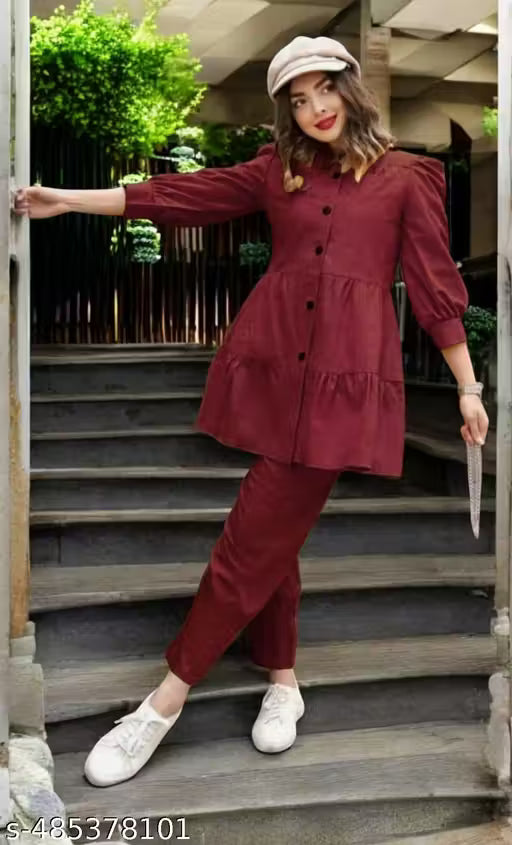 FeelUpps Indian Cotton Co-ord Set – Breezy & Elegant Daily Wear